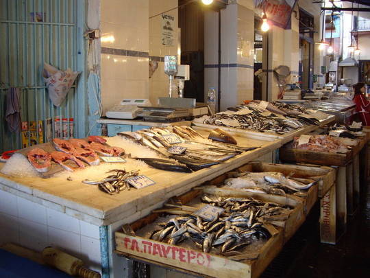 Markthalle in Poros